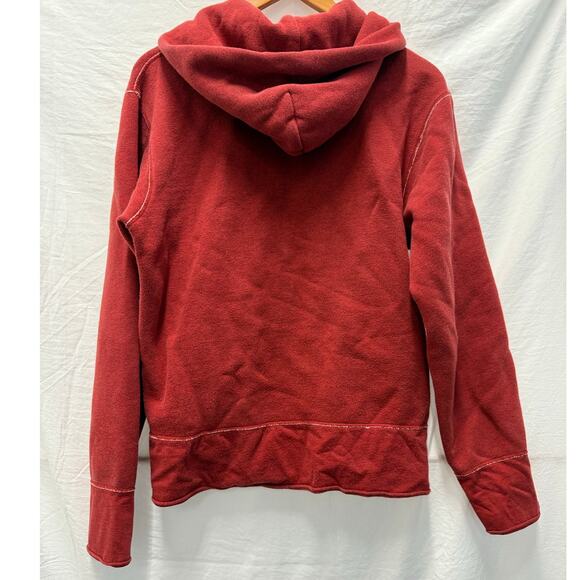 Vintage‎ Red Ear by Paul Smith Rare Full Zip Red Hoodie Large - Picture 2 of 7